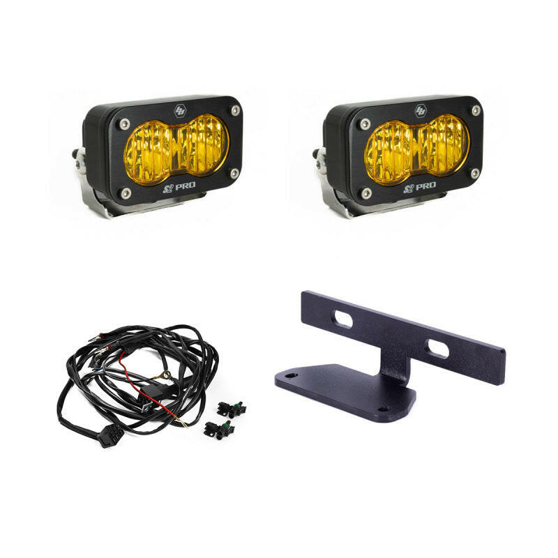 Baja Designs 2024+ Can-Am Maverick R S2 Pro Hood Light Kit Light Bars & Cubes Baja Designs