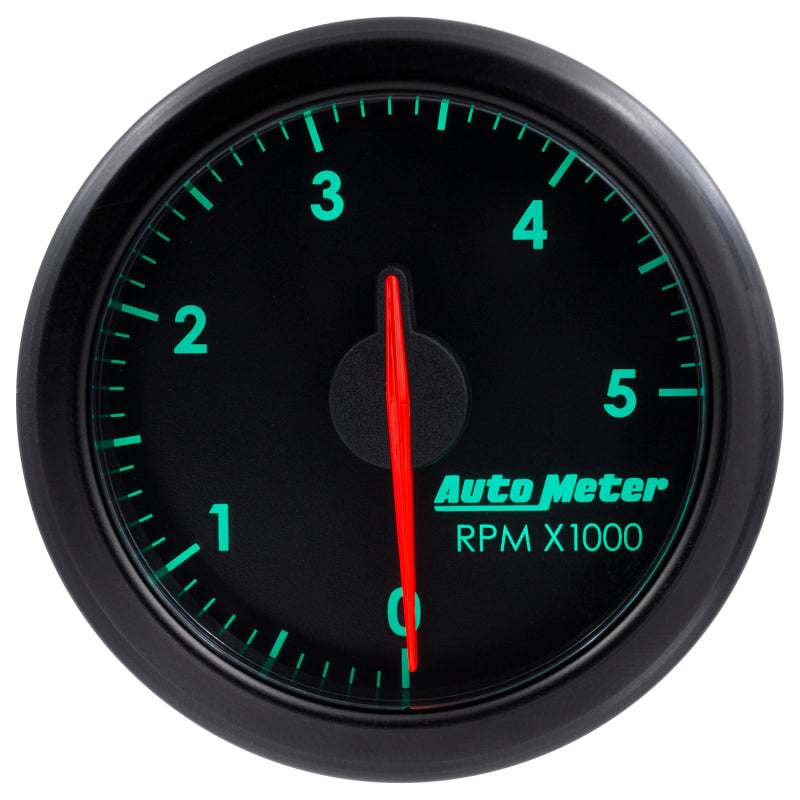 Autometer Airdrive 2-1/6in Tachometer Gauge 0-5K RPM - Black Gauges AutoMeter