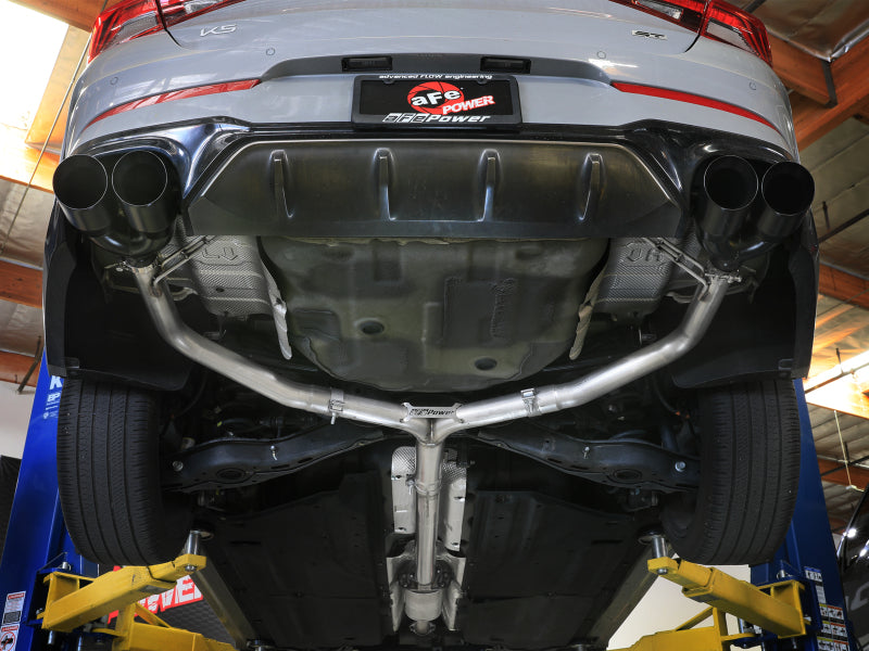 aFe Takeda 21-24 Kia K5 GT L4-2.5L (t) SS Axle-Back Exhaust System w/ Black Tips Axle Back aFe
