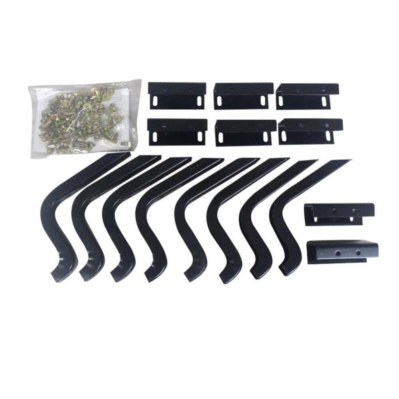 Westin 2002-2005 Ford/Mercury Explorer/Mountaineer 4dr (Excl Sport) Running Board Mount Kit - Black Hardware Kits - Other Westin