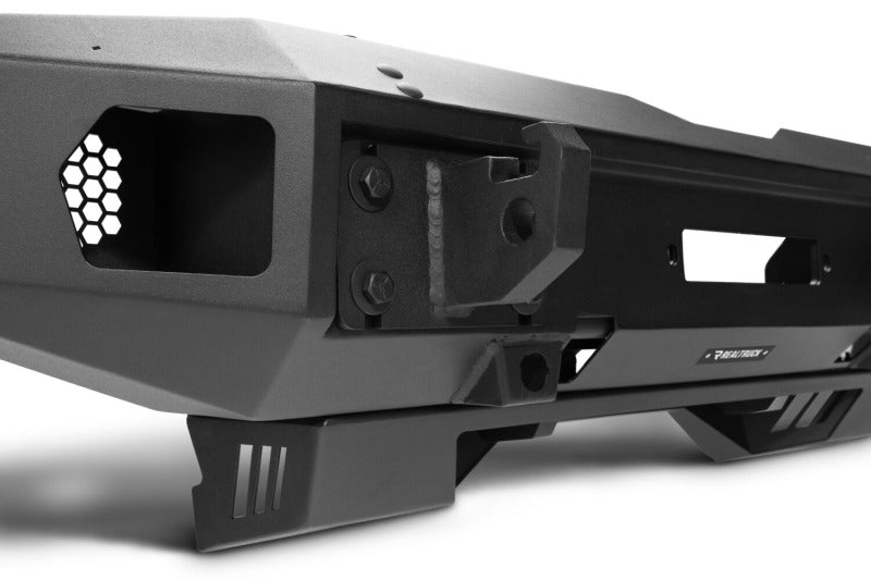 Go Rhino 21-26 Ford Bronco (Excl. LED Fog Lights) Trailline Front Full Width Bumper - Tex. Blk Bumpers - Steel Go Rhino