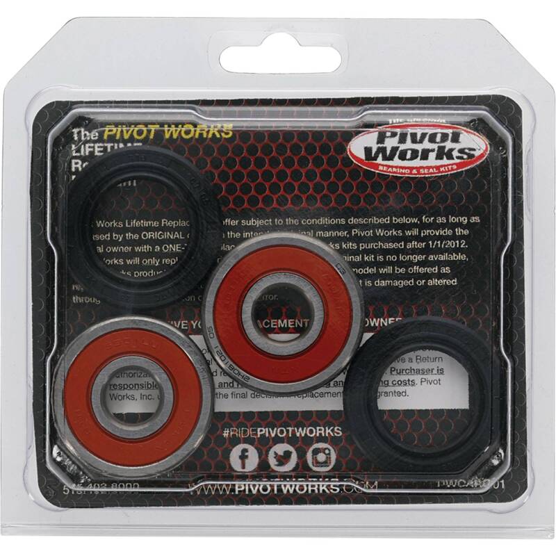 Pivot Works Honda Wheel Bearing Kit Premium Bearings Control Arms Pivot Works