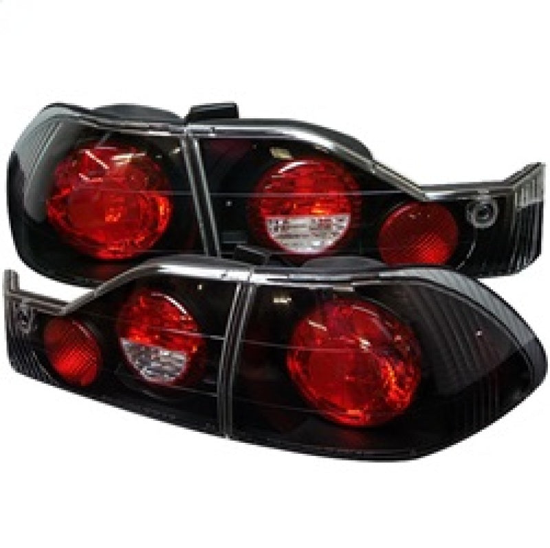 Spyder Honda Accord 98-00 4Dr Euro Style Tail Lights Black ALT-YD-HA98-BK Tail Lights SPYDER
