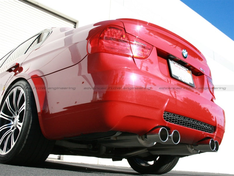 aFe MACHForce XP Exhaust Cat-Back 2.5in Dia SS-304 Polished Tips 07-13 BMW M3 (E92/93) V8 4.0L Catback aFe