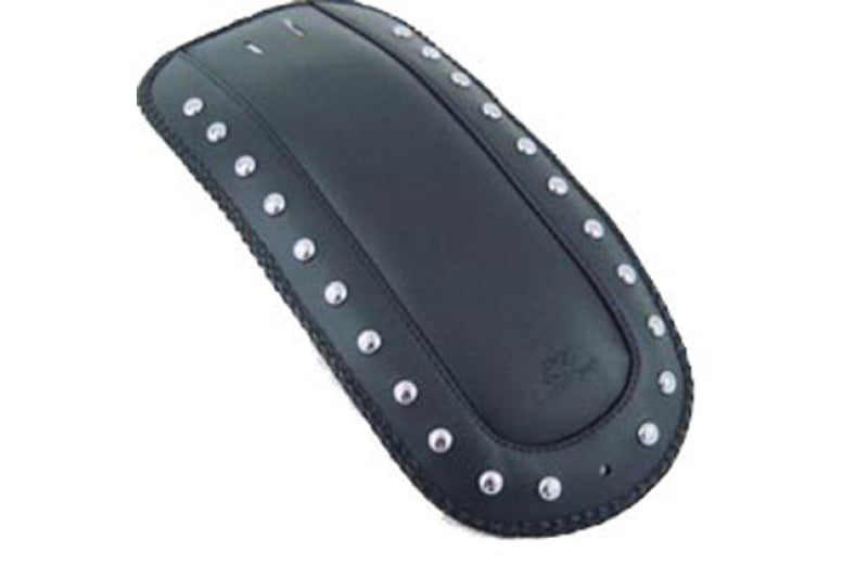 Mustang 01-04 Suzuki 80 Volusia, 05-08 Boulevard C50, 08-09 C109R Fender Bib w/Studs - Black Fender Bibs Mustang Motorcycle