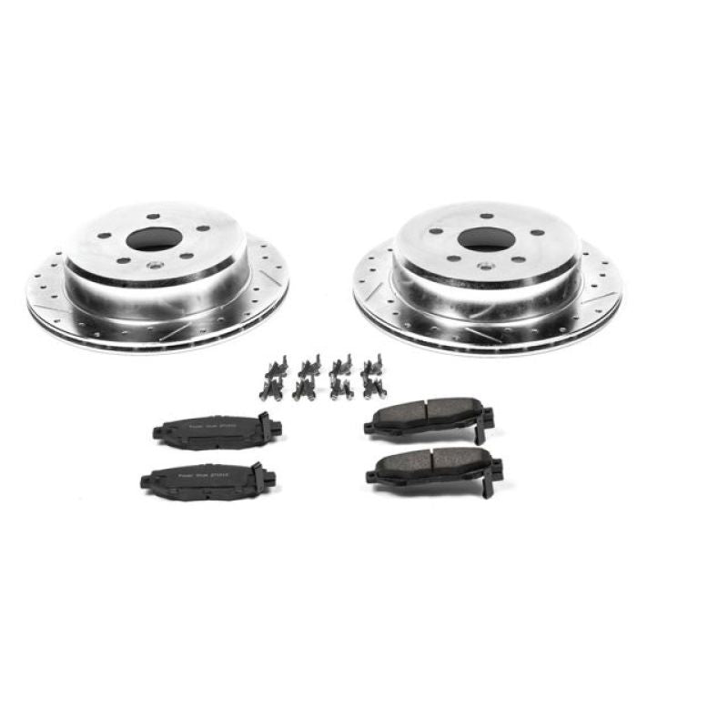 Power Stop 92-98 Lexus SC300 Rear Z23 Evolution Sport Brake Kit Brake Kits - Performance D&S PowerStop