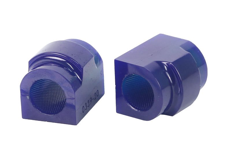 SuperPro 2009 BMW Z4 sDrive30i Rear 20mm Sway Bar Mount Bushing Set Sway Bar Bushings Superpro