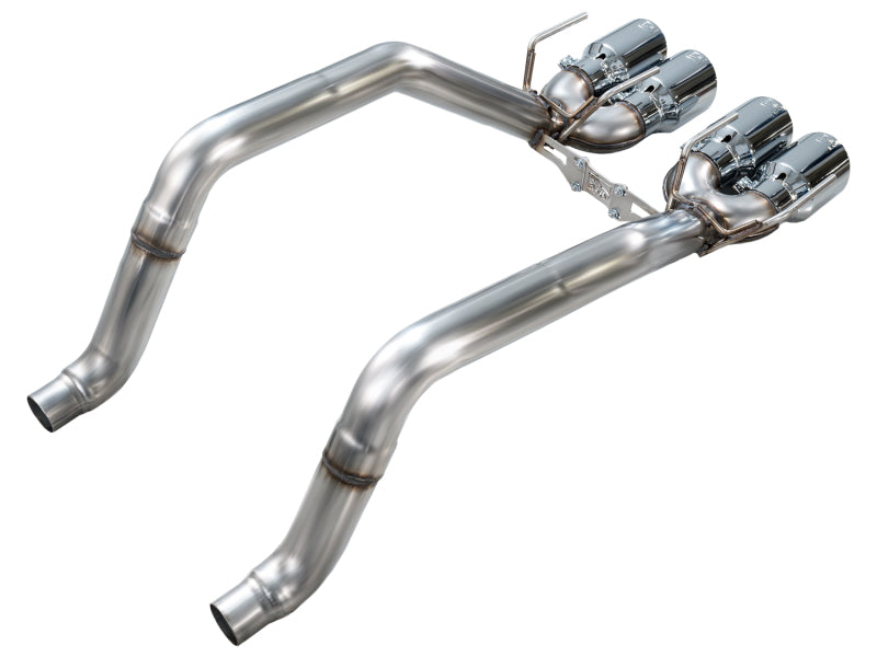 AWE Tuning 05-07 C6 Chevrolet Corvette 6.0L Track Edition Axle-Back Exhaust w/ Chrome Silver Tips Axle Back AWE Tuning