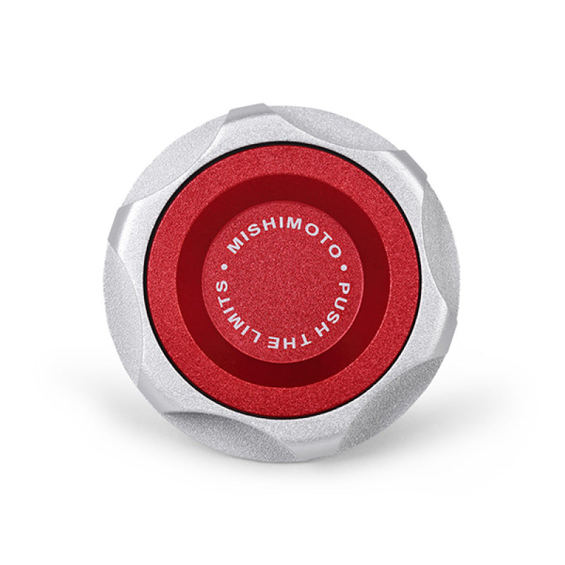 Mishimoto 2015+ Ford Mustang EcoBoost/2013+ Ford Focus ST Oil Filler Cap - Red Oil Caps Mishimoto