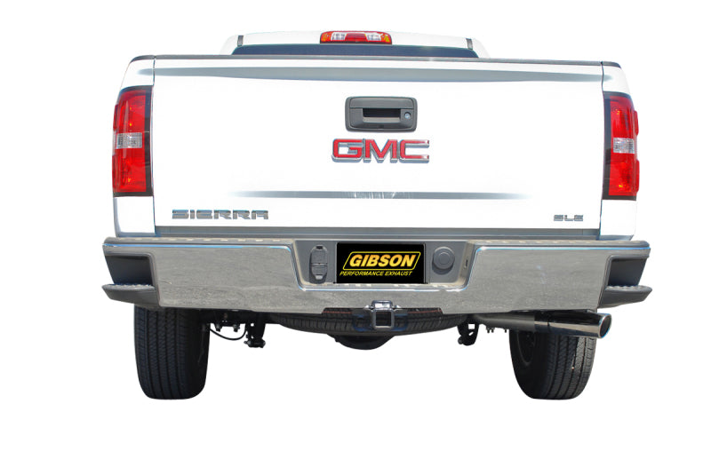 Gibson 14-18 GMC Sierra 1500 Base 5.3L 3.5in Cat-Back Single Exhaust - Aluminized Catback Gibson