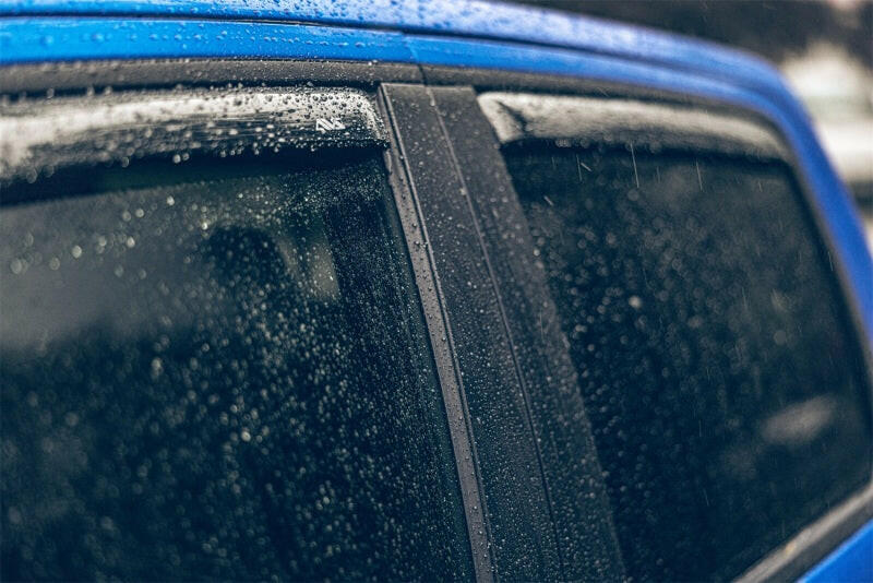 AVS 2019 RAM 1500 Crew Cab Ventvisor In-Channel Window Deflectors - 4pc - Smoke Wind Deflectors AVS