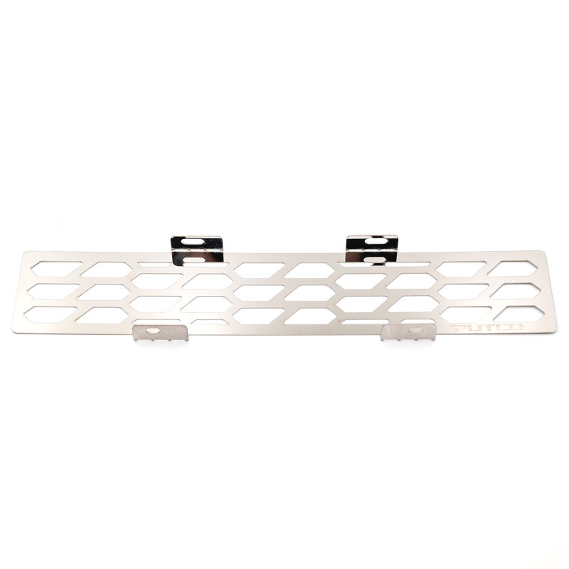 Putco 23-24 Ford F250/F350 Super Duty Hex Shield Design Bumper Grille Inserts - Polished SS Grilles Putco