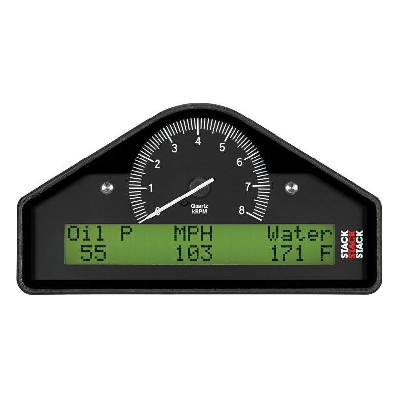 AutoMeter Stack Street Dash Black 0-8K RPM (PSI / DEG. F / MPH) Gauges AutoMeter