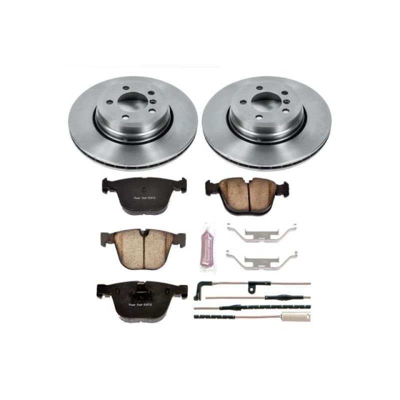 Power Stop 06-08 BMW 750i Rear Autospecialty Brake Kit Brake Kits - OE PowerStop