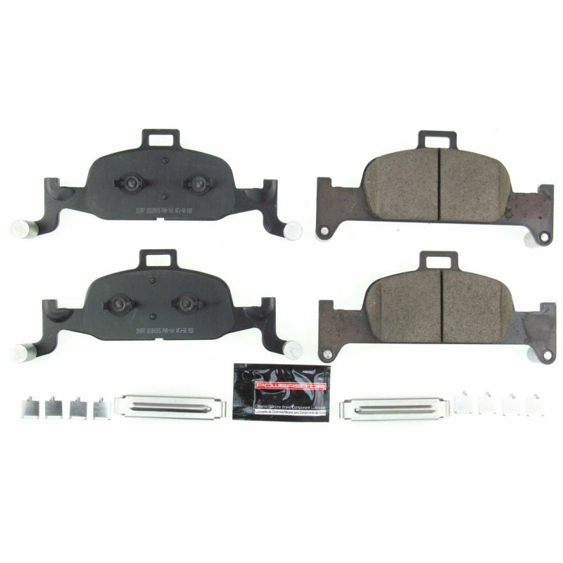 Power Stop 17-18 Audi A4 Front Z23 Evolution Sport Brake Pads w/Hardware Brake Pads - Performance PowerStop