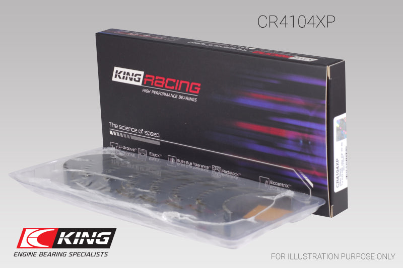 King Engine Bearings Audi ABB/ ABM/ ADP/ PP/ RN (Size 0.26) Connecting Rod Bearing Set Bearings King Engine Bearings