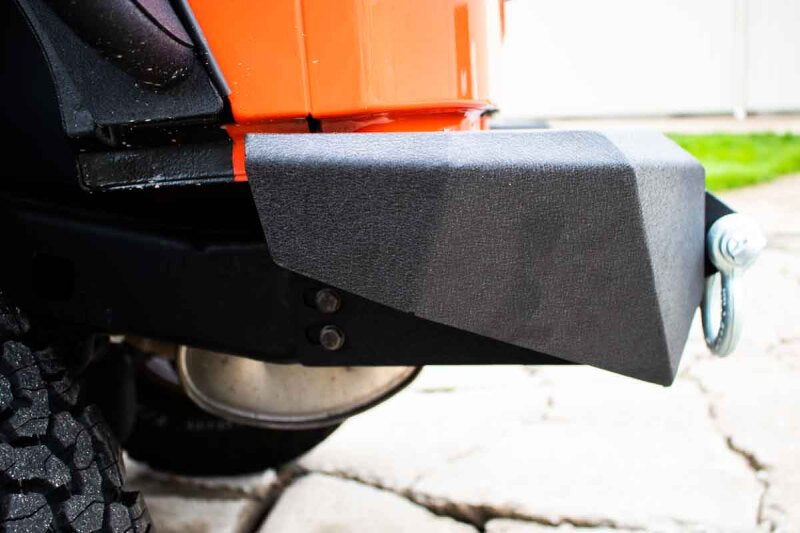 Fishbone Offroad 07-18 Jeep Wrangler JK Rear Bumper Mako Bumpers - Steel Fishbone Offroad