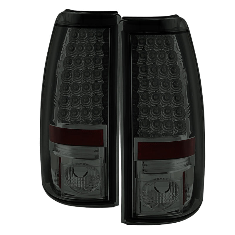 Spyder Chevy Silverado 1500 03-06 (Does Not Fit Stepside)LED Tail Lights Smke ALT-YD-CS03-LED-SM Tail Lights SPYDER