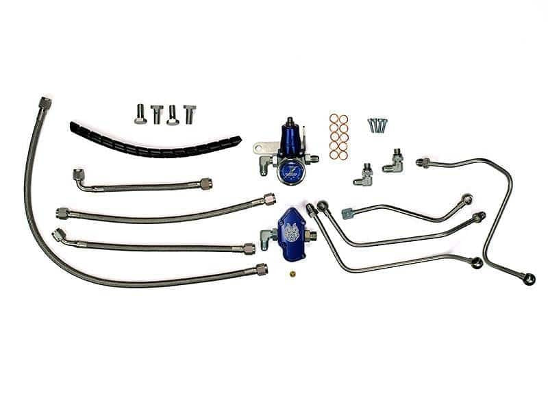Industrial Injection Ford 6.0L Regulated Return Kit (65psi Required) Fuel Lines Industrial Injection