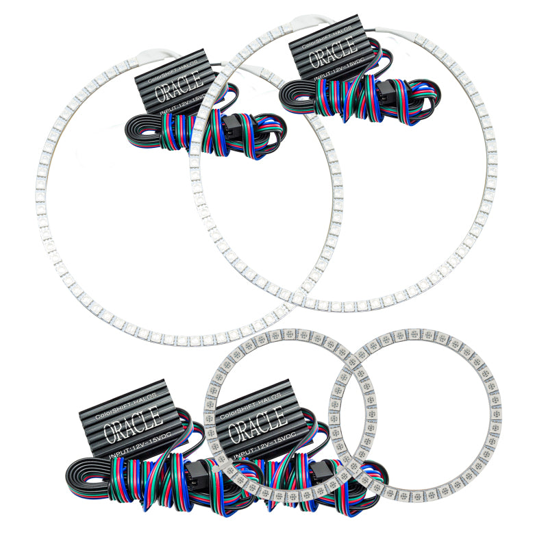 Oracle Volkswagen Touareg 05-06 Halo Kit - ColorSHIFT w/o Controller Headlights ORACLE Lighting