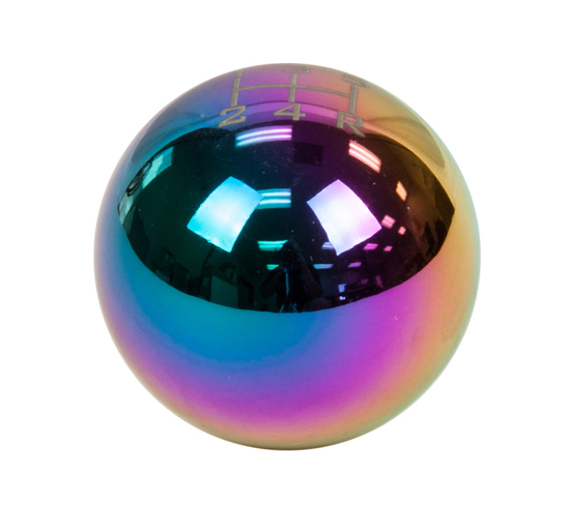 NRG Universal Ball Style Shift Knob - Heavy Weight 480G / 1.1Lbs. - Multi-Color/Neochrome (5 Speed) Shift Knobs NRG
