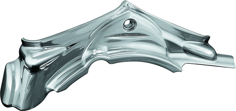Kuryakyn Cylinder Base Cover 07-16 Touring & Dyna Models Chrome Engine Covers Kuryakyn