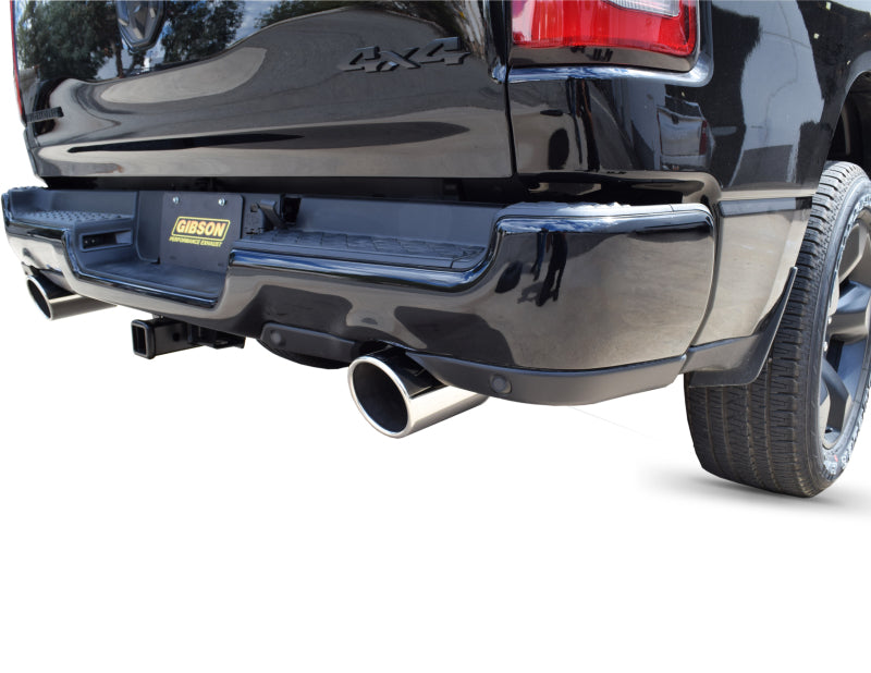 Gibson 2019 Ram 1500 Big Horn 5.7L 2.5in Cat-Back Dual Split Exhaust - Stainless Catback Gibson