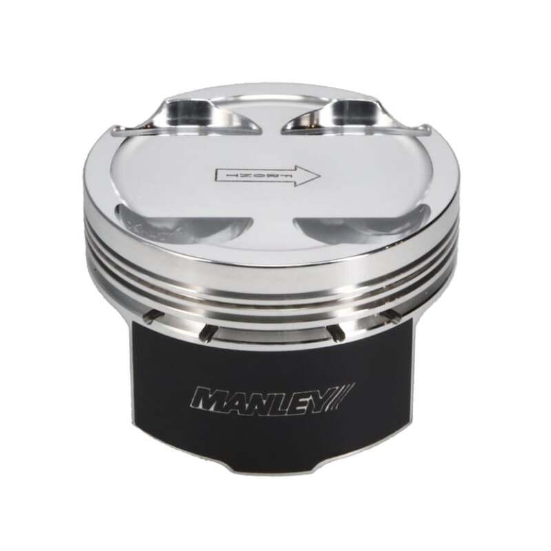 Manley Toyota 3.0L 2JZ-GTE Piston Set - 86.00mm Bore 1.180in CH, -8.00 CC Piston Sets - Forged - 6cyl Manley Performance