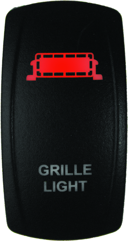 DragonFire Racing Lighted Switch Grill Light On/Off Red Relays DragonFire Racing