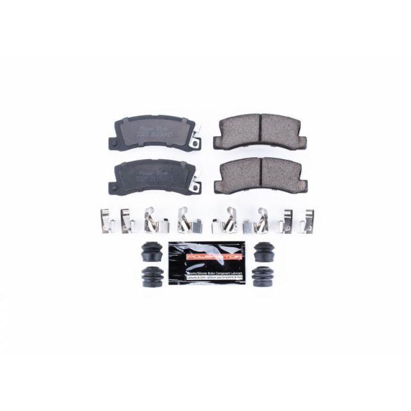 Power Stop 90-92 Geo Prizm Rear Z23 Evolution Sport Brake Pads w/Hardware Brake Pads - Performance PowerStop