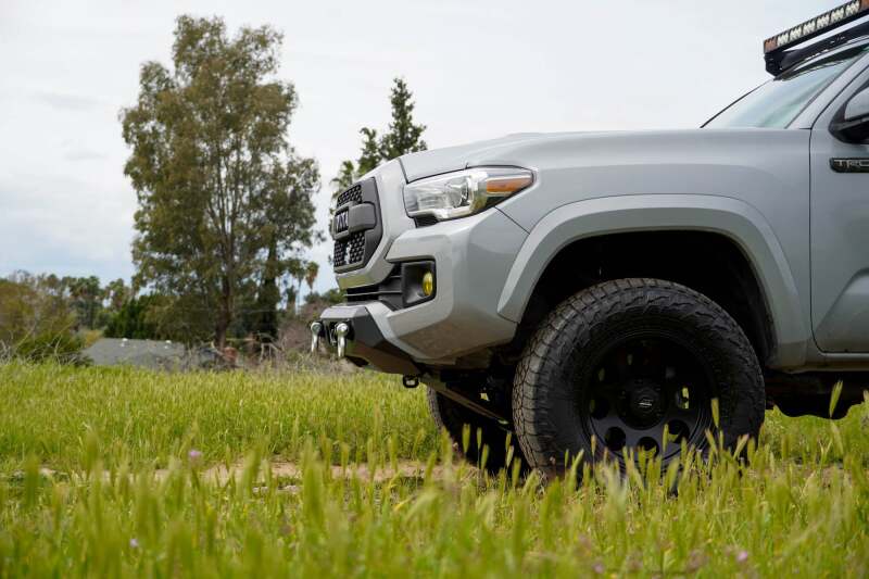 DV8 16-23 Toyota Tacoma Center Mount Winch Front Bumper Bumpers - Steel DV8 Offroad