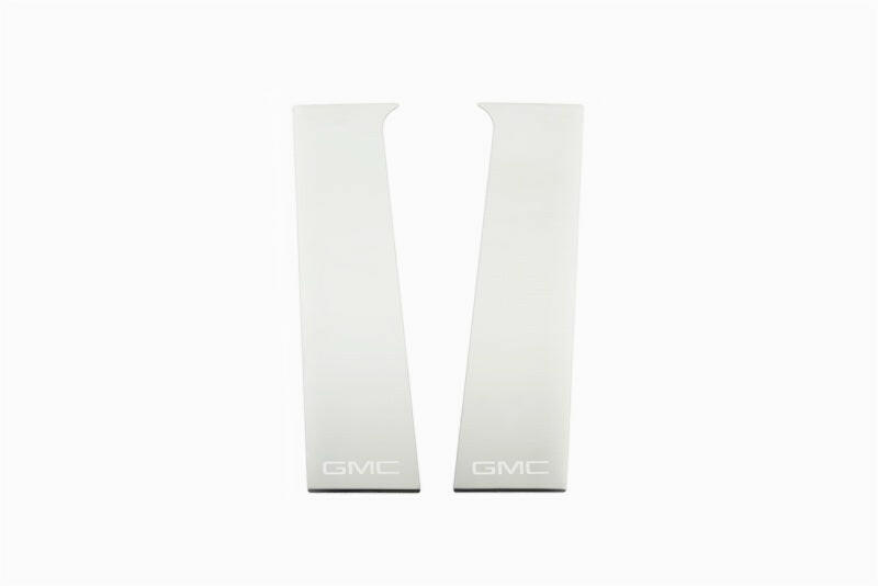 Putco 15-20 GMC Canyon - Ext Cab - 2pcs - SS Pillar Posts Exterior Trim Putco