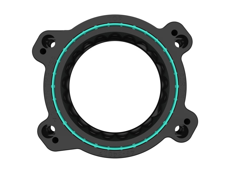 aFe 2020 Vette C8 Silver Bullet Aluminum Throttle Body Spacer / Works With Factory Intake Only - Blk Throttle Body Spacers aFe