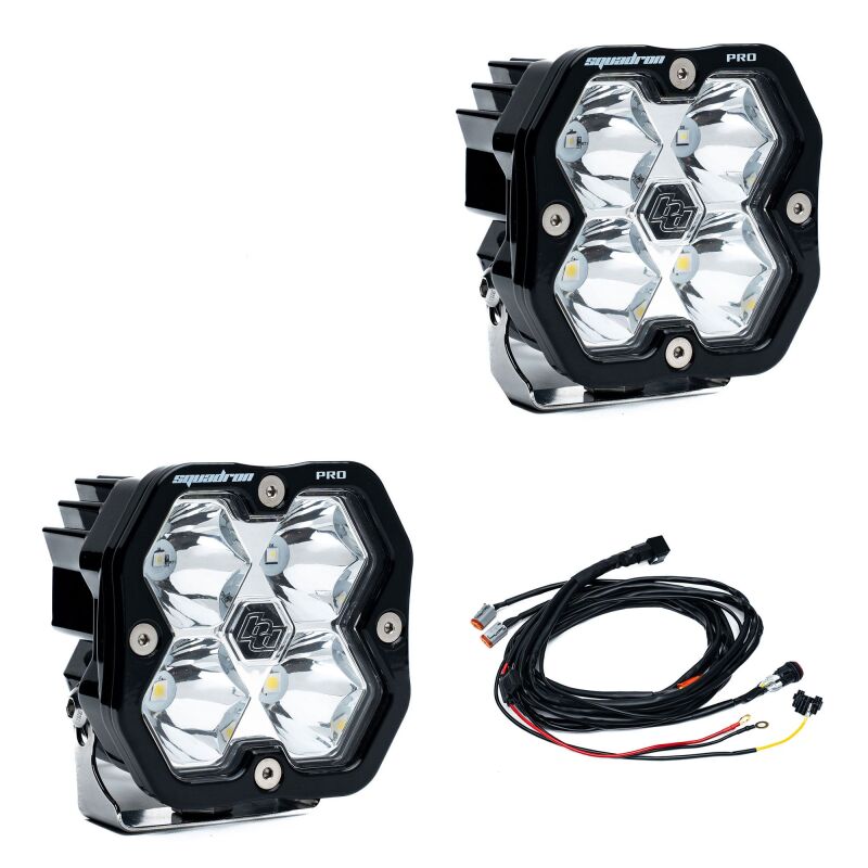 Baja Designs Squadron 2.0 Pro LED Spot (Pair) Light Bars & Cubes Baja Designs