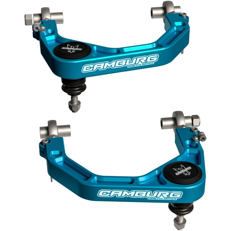 Camburg 2024 Toyota Tacoma 2WD/4WD KINETIK V2 Performance Billet X-Joint XL Upper Arms (KING BLUE) Suspension Arms & Components Camburg
