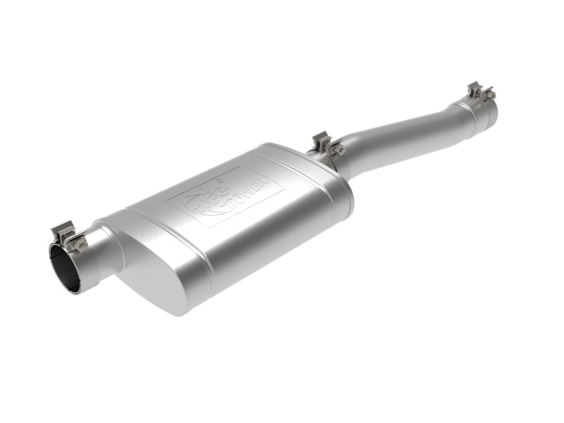aFe Apollo GT Series 3in 409 Stainless Steel Muffler Upgrade 2019 GM Silverado/Sierra 1500 V8-6.2L Catback aFe