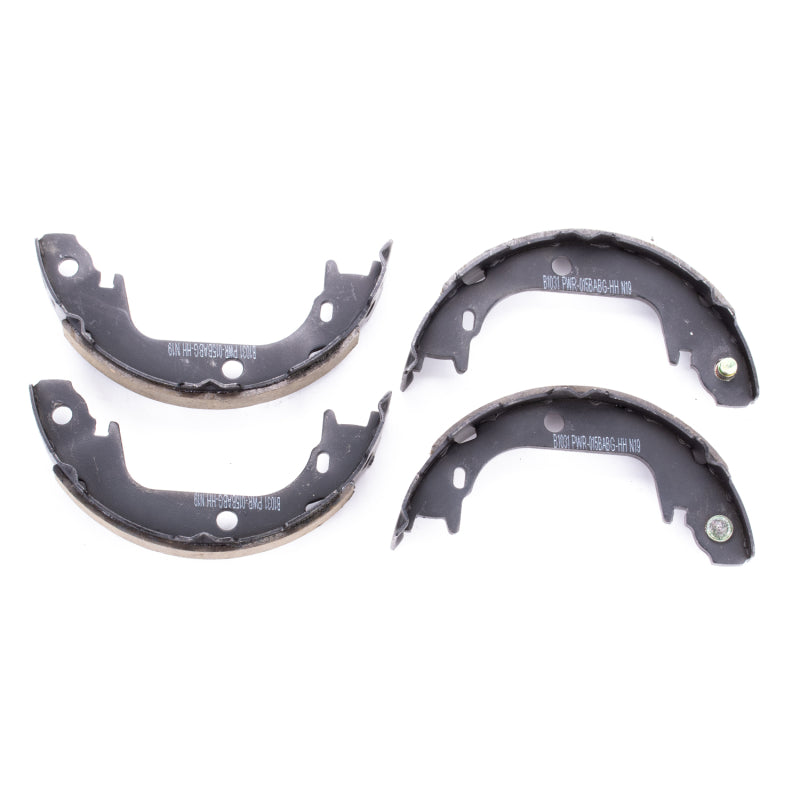 Power Stop 16-17 Toyota Mirai Rear Autospecialty Parking Brake Shoes Brake Shoes PowerStop