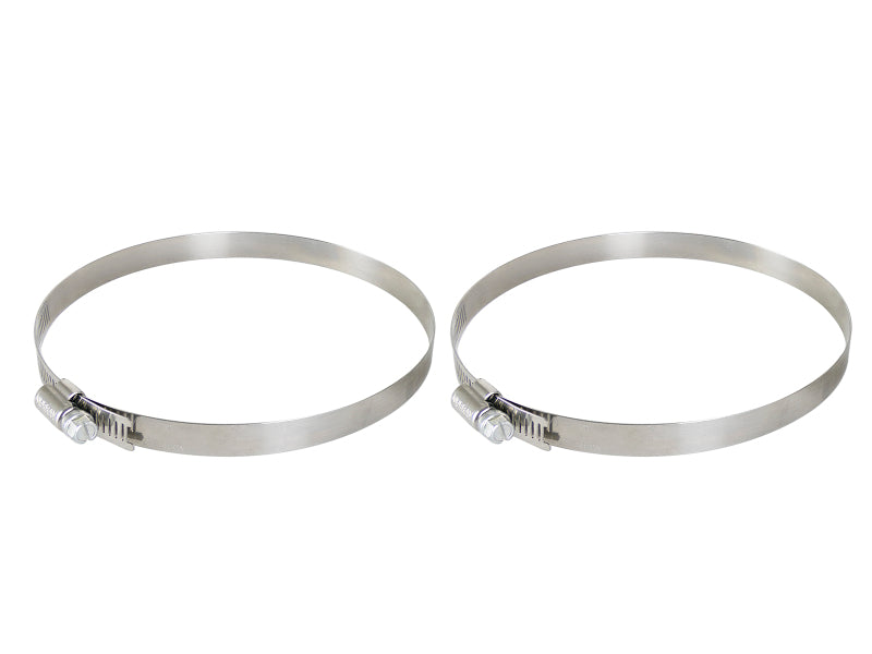 aFe Magnum FORCE Replacement Clamp Kit SAE 088 (5-1/16 IN ID to 6 IN ID Range) Pair Air Intake Components aFe