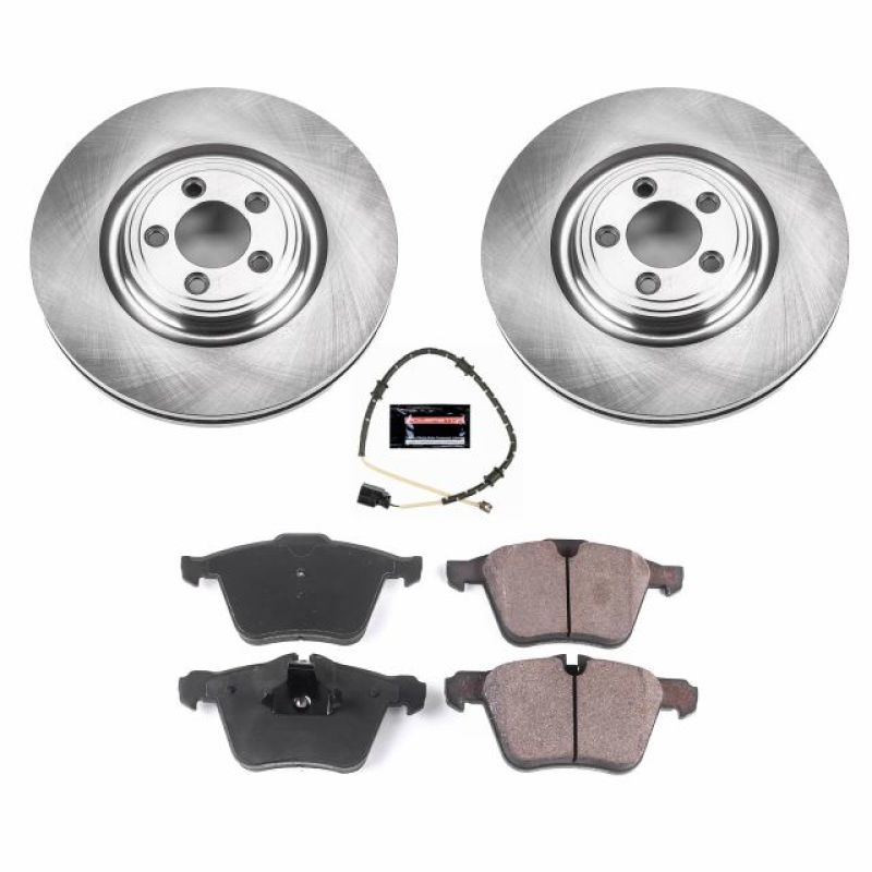 Power Stop 18-19 Jaguar F-Type Front Autospecialty Brake Kit Brake Kits - OE PowerStop