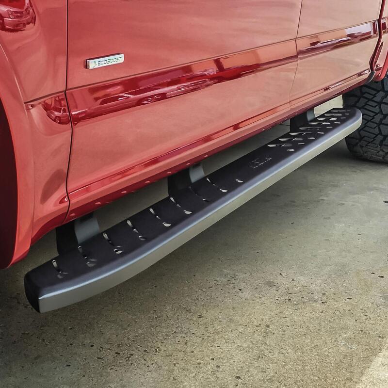 Westin 2015-2018 Ford F-150 SuperCrew Thrasher Running Boards - Textured Black Running Boards Westin