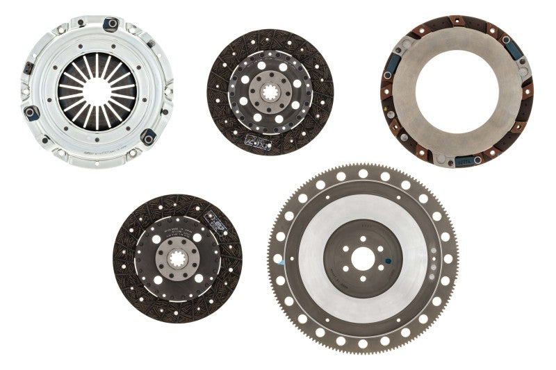 Exedy 1996-10 Mustang 4.6L Organic 10 Teeth 6 Bolt Twin Disc Clutch Clutch Kits - Multi Exedy