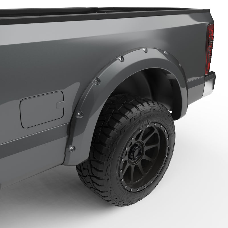 EGR 2017 Ford Super Duty Bolt-On Look Color Match Fender Flares - Set - Magnetic Metallic Fender Flares EGR