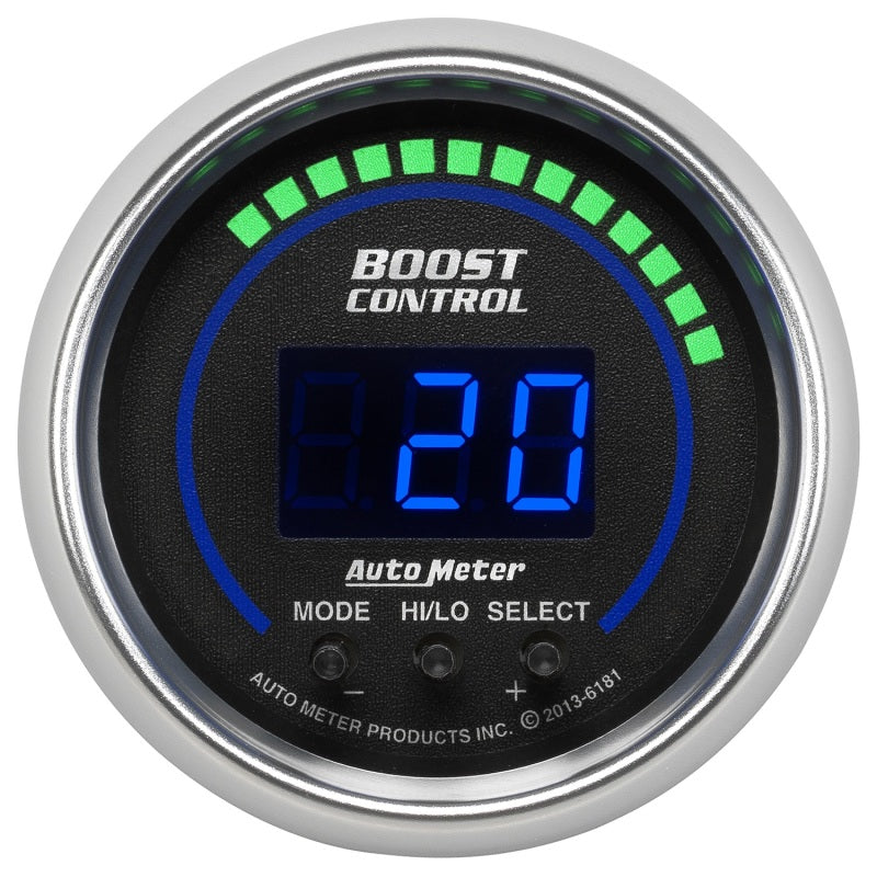 Autometer Cobalt 52mm 30inHG/30psi Digital Boost Controller Gauges AutoMeter