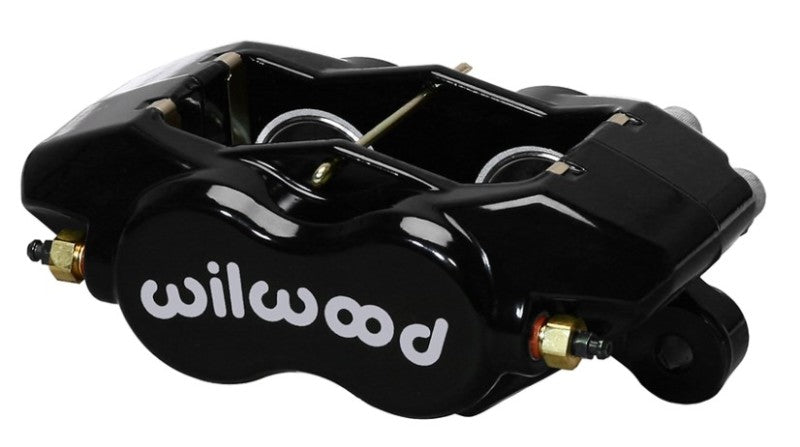 Wilwood Caliper-Forged Dynalite-Black 1.75in Pistons 1.00in Disc Brake Calipers - Perf Wilwood
