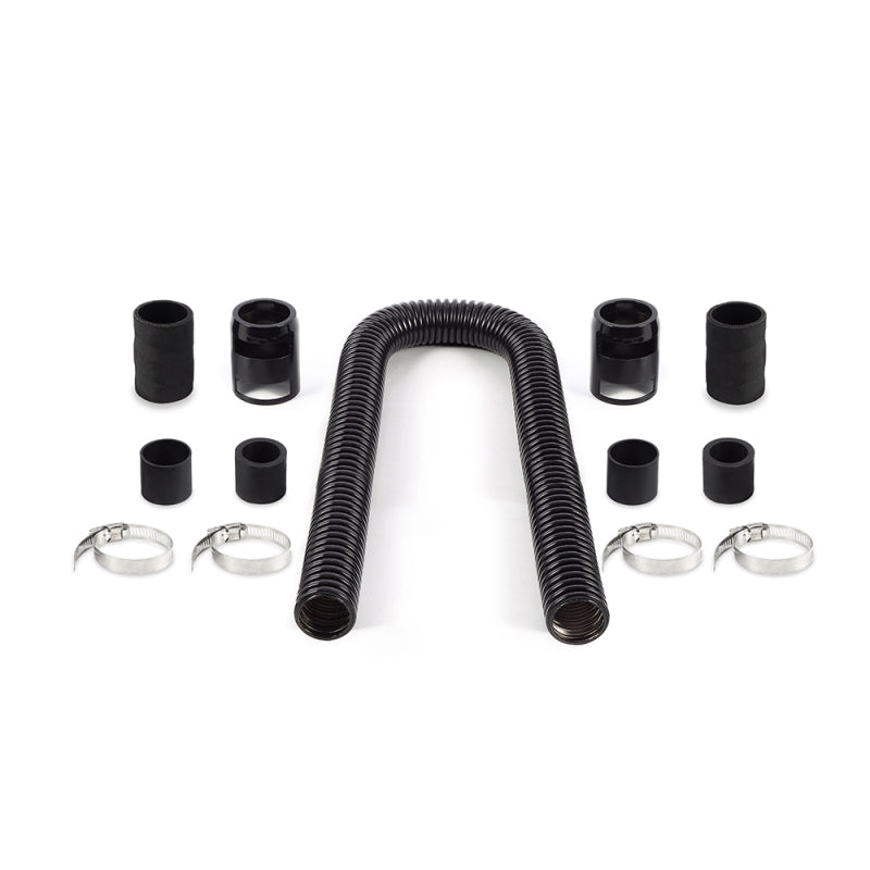 Mishimoto 36in Flexible Radiator Hose Kit Black Hoses Mishimoto