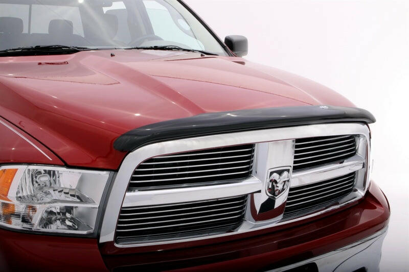 AVS 09-18 Dodge RAM 1500 (Excl. Rebel Models) Hoodflector Low Profile Hood Shield - Smoke Hood Deflectors AVS