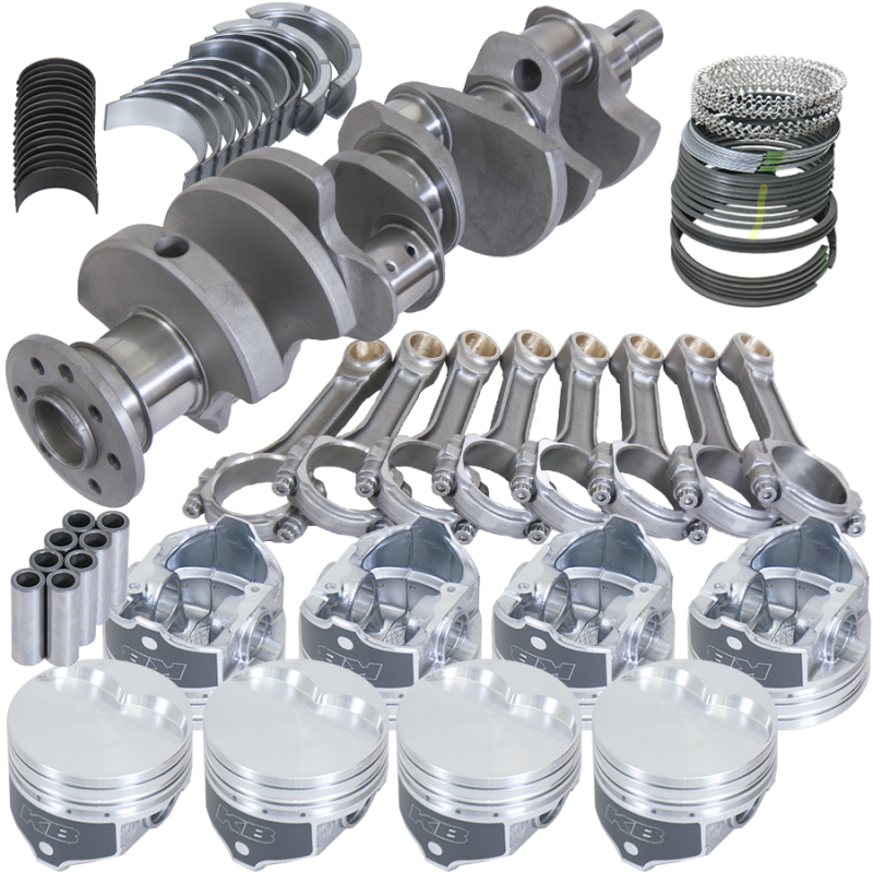 Eagle Chrysler 360 3.580in Crank 6.123in I-Beam Rods -5cc Flat Top 4.060in Pistons Rotating Assembly Rotating Assemblies Eagle