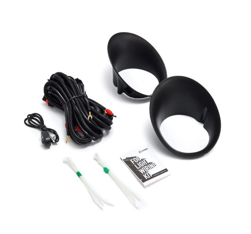 AlphaRex 02-09 Dodge RAM Bezel & Wiring Kit (Does Not Include Fog Lights) Light Accessories and Wiring AlphaRex