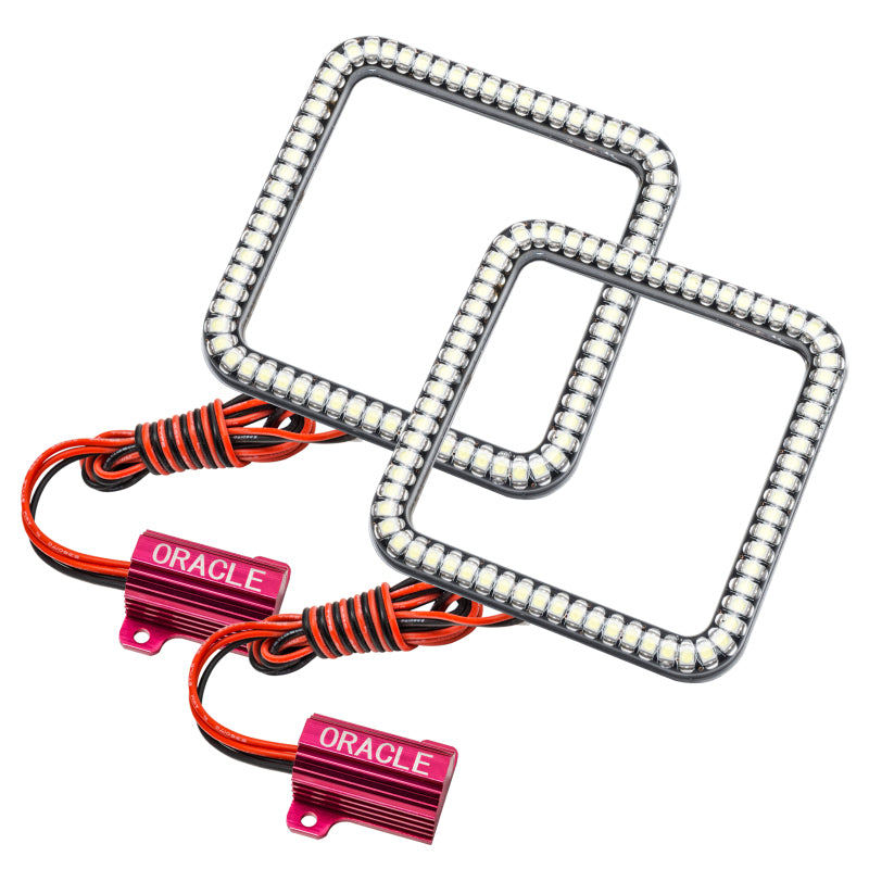 Oracle Ford Superduty 08-10 LED Fog Light Halo Kit - White Fog Lights ORACLE Lighting