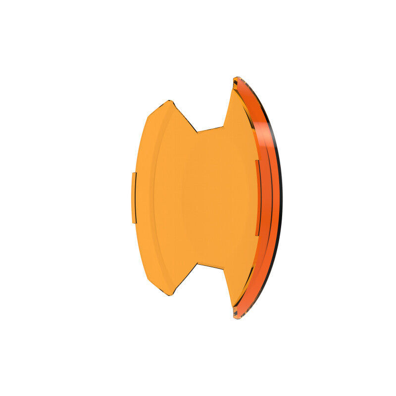 KC HiLiTES SlimLite 8in. LED Light Shield (Shield Only) - Amber Light Covers and Guards KC HiLiTES